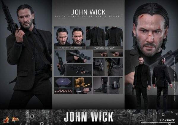 JOHN WICK – Figurine 1/6 Movie Masterpiece John Wick 31 cm – Image 21