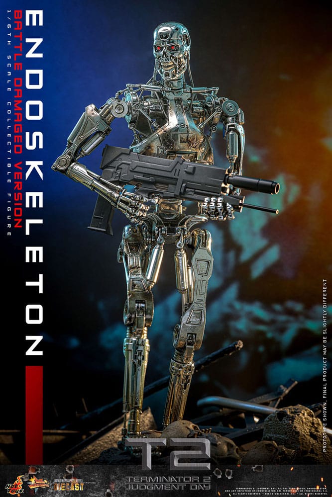 Figurine 1/6 Endoskleton Battle Damaged Version Hot Toys
