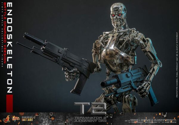 TERMINATOR - Figurine 1/6 Movie Masterpiece Endoskeleton (Battle Damaged Version) 31 cm – Image 13