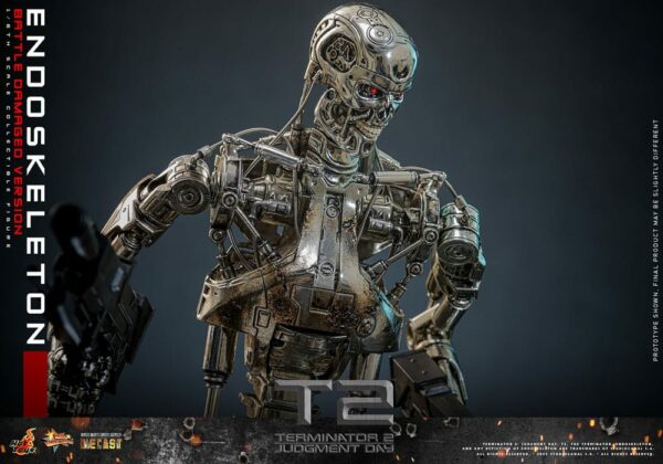 TERMINATOR - Figurine 1/6 Movie Masterpiece Endoskeleton (Battle Damaged Version) 31 cm – Image 15