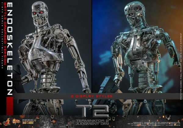 TERMINATOR - Figurine 1/6 Movie Masterpiece Endoskeleton (Battle Damaged Version) 31 cm – Image 19