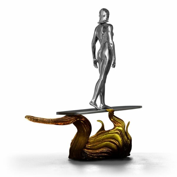 MARVEL – Statuette Art Scale 1/10 Silver Surfer 27 cm – Image 5