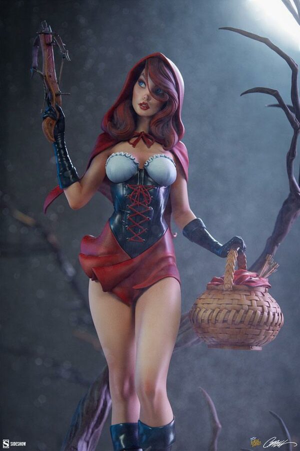 FAIRYTALE FANTAISIES - Statuette Le Petit Chaperon Rouge 48 cm – Image 4