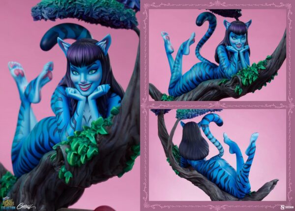 FAIRYTALE FANTAISIES – Statuette Lady Cheshire Cat (Alice au Pays des Merveilles) Deluxe 63 cm – Image 11