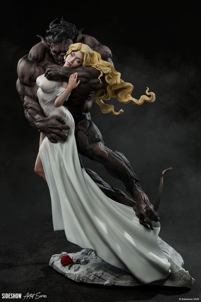 Statuette La Belle et la Bête Sideshow